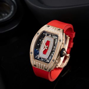 Đồng Hồ Richard Mille Replica 11 RM07-01 Nữ Màu Đỏ Xưởng ZF 36mm (2)