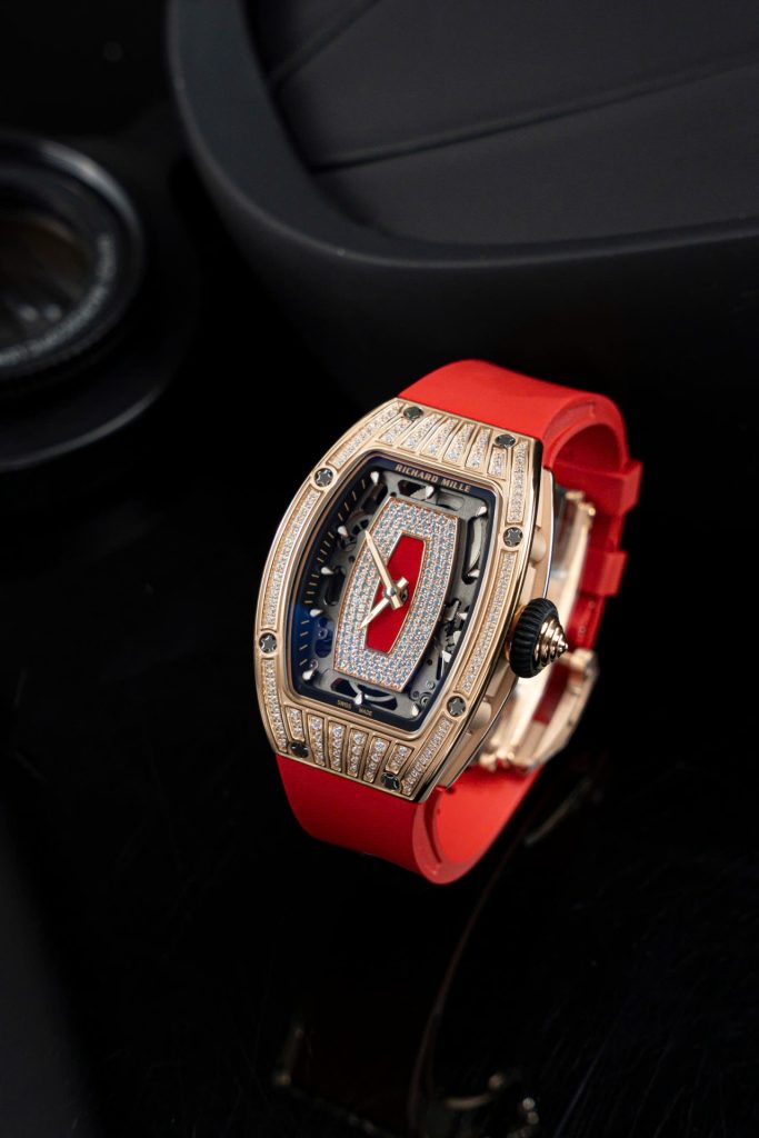 Đồng Hồ Richard Mille Replica 11 RM07-01 Nữ Màu Đỏ Xưởng ZF 36mm (2)