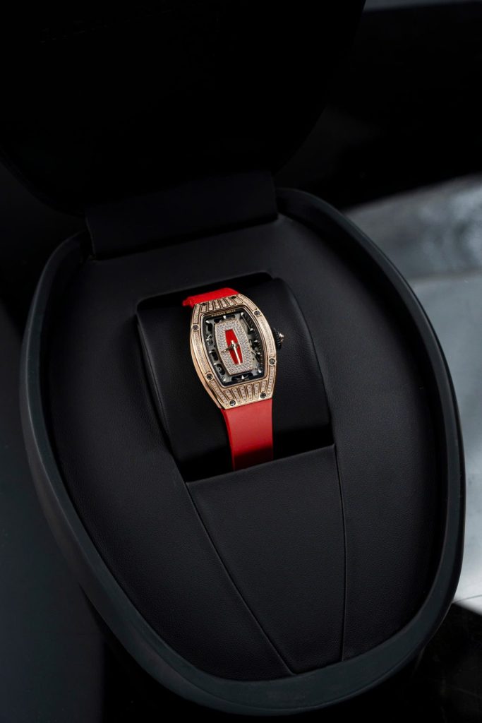 Đồng Hồ Richard Mille Replica 11 RM07-01 Nữ Màu Đỏ Xưởng ZF 36mm (2)
