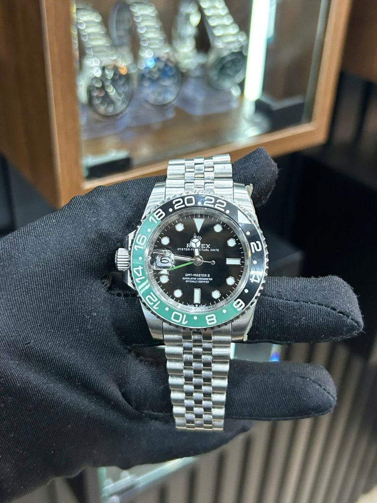 Đồng Hồ Rolex Cũ GMT-Master II 126720VTNR Sprite Rep 11 Dây Jubilee Xưởng Clean 40mm (2)