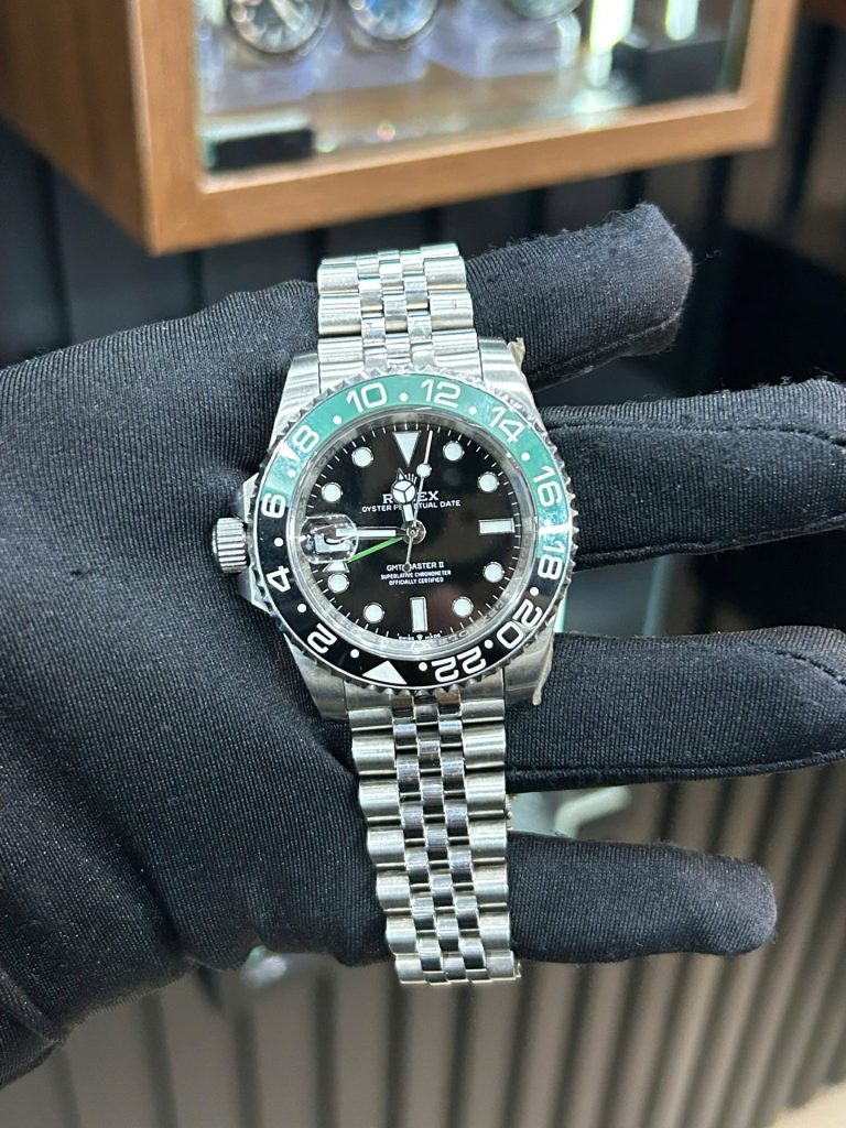 Đồng Hồ Rolex Cũ GMT-Master II 126720VTNR Sprite Rep 11 Dây Jubilee Xưởng Clean 40mm (2)