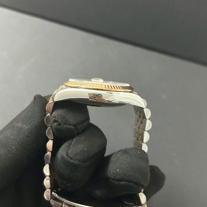 Đồng Hồ Rolex DateJust Lướt Replica 11 Demi Rose Gold Mặt Nếp Gấp 36mm (6)