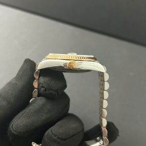 Đồng Hồ Rolex DateJust Lướt Replica 11 Demi Rose Gold Mặt Nếp Gấp 36mm (6)