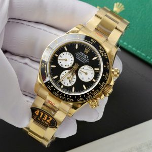 Đồng Hồ Rolex Daytona Le Mans 100th Year 126528LN Viền Gốm Đen Máy 4132 Xưởng QF 40mm (2)