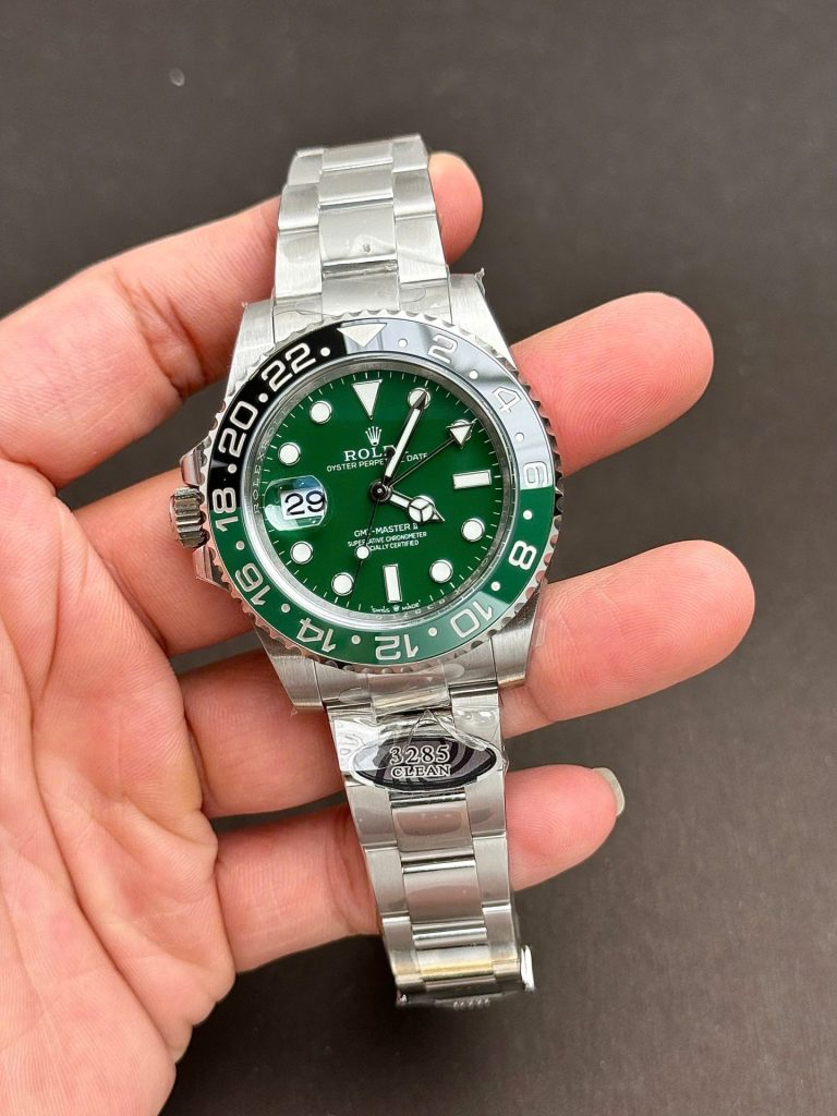 Đồng Hồ Rolex GMT-Master II 126729VTNR Mặt Số Xanh Gốm Nhà Máy Clean Chế Tác 40mm (1)