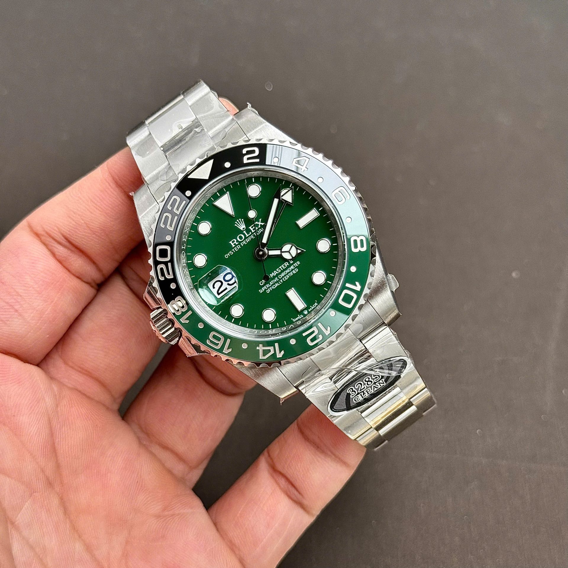 Đồng Hồ Rolex GMT-Master II 126729VTNR Mặt Số Xanh Gốm Nhà Máy Clean Chế Tác 40mm (1)