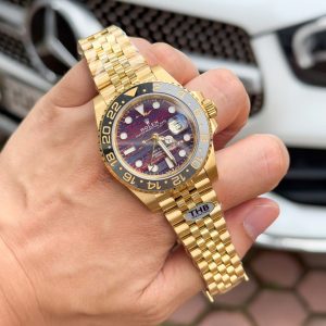 Đồng Hồ Rolex Replica 11 GMT-Master II 126718GRNR Mặt Đá Mắt Hổ Nhà Máy THB 40mm (2)