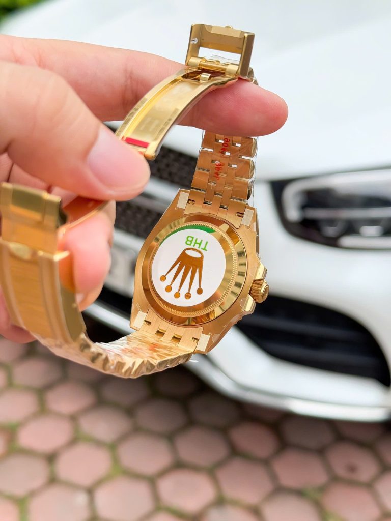 Đồng Hồ Rolex Replica 11 GMT-Master II 126718GRNR Mặt Đá Mắt Hổ Nhà Máy THB 40mm (2)