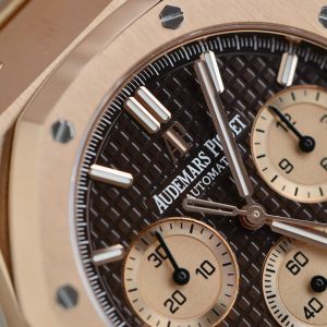 Đồng Hồ Audemars Piguet Chế Tác Royal Oak Chronograph 26239 Mặt Nâu Máy Mỏng Xưởng APS 41mm (2)
