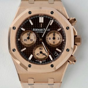 Đồng Hồ Audemars Piguet Chế Tác Royal Oak Chronograph 26239 Mặt Nâu Máy Mỏng Xưởng APS 41mm (2)