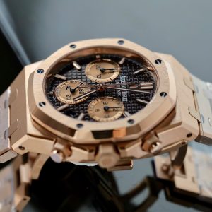 Đồng Hồ Audemars Piguet Chế Tác Royal Oak Chronograph 26239 Mặt Nâu Máy Mỏng Xưởng APS 41mm (2)