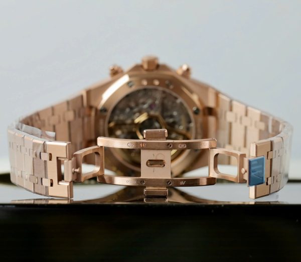 Đồng Hồ Audemars Piguet Chế Tác Royal Oak Chronograph 26239 Mặt Nâu Máy Mỏng Xưởng APS 41mm (2)