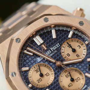 Đồng Hồ Audemars Piguet Replica 11 Royal Oak Chronograph 26239 Mặt Xanh Blue Máy Mỏng Xưởng APS 41mm (2)