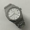 Đồng Hồ Cũ Audemars Piguet 15500ST Replica 11 Nam Mặt Trắng Xưởng APS 41mm (2)