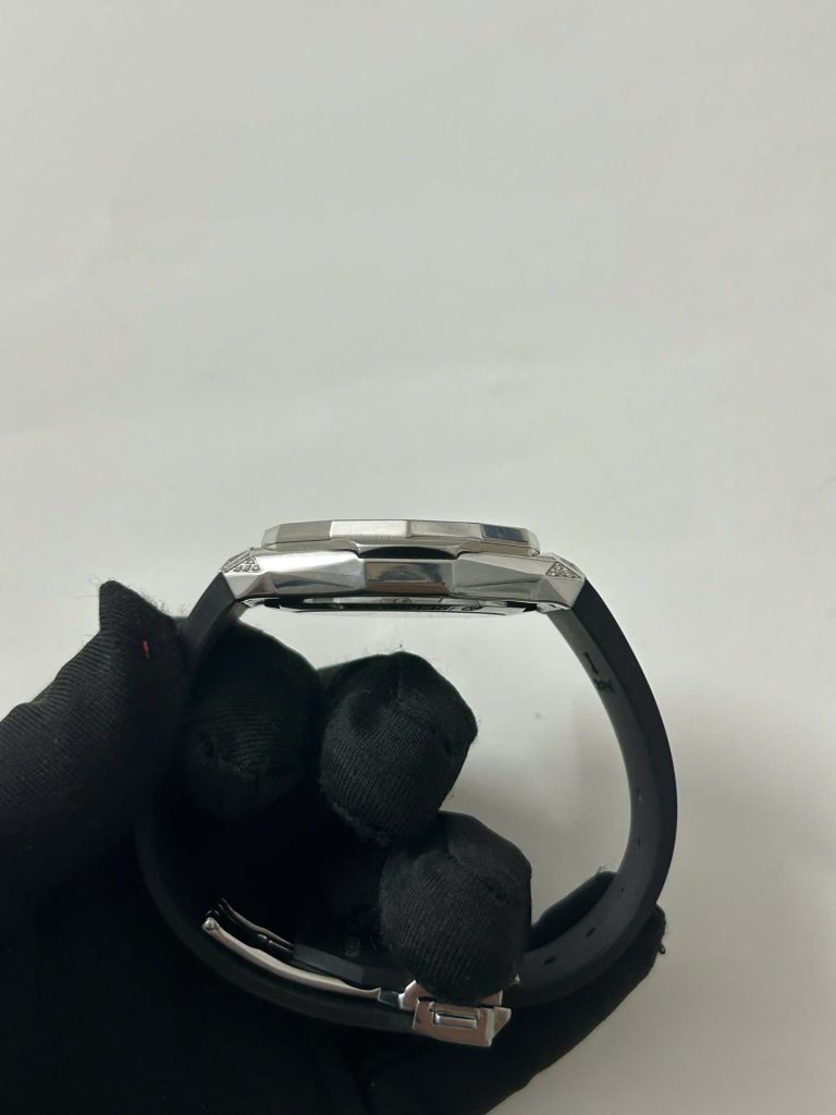 Đồng Hồ Hublot Orlinski Replica 11 Cũ Mặt Đen Dây Cao Su Xưởng HB 40mm (2)