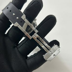 Đồng Hồ Hublot Orlinski Replica 11 Cũ Mặt Đen Dây Cao Su Xưởng HB 40mm (2)