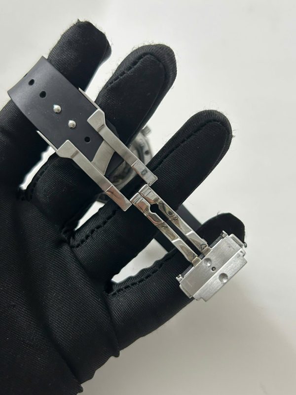 Đồng Hồ Hublot Orlinski Replica 11 Cũ Mặt Đen Dây Cao Su Xưởng HB 40mm (2)