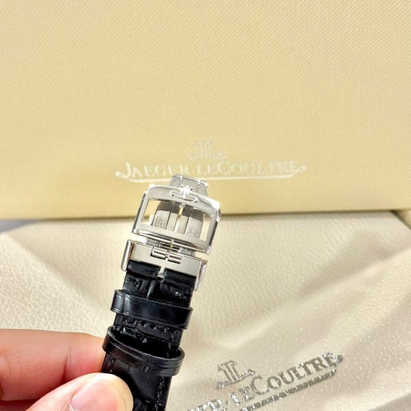 Đồng Hồ Jaeger LeCoultre Fake Cao Cấp Master Ultra thin 1288420 Mặt Bạc Máy Cơ Tự Động 40mm (2)