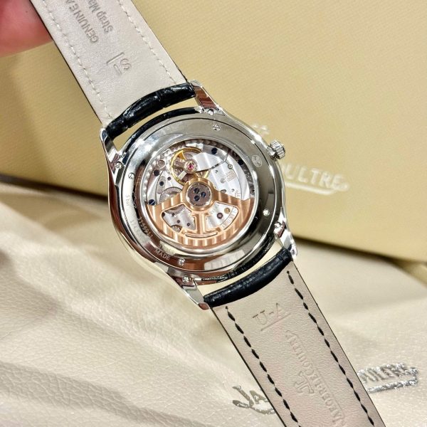 Đồng Hồ Jaeger LeCoultre Fake Cao Cấp Master Ultra thin 1288420 Mặt Bạc Máy Cơ Tự Động 40mm (2)
