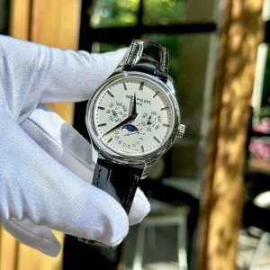 Đồng Hồ Patek Philippe Chế Tác Grand Complications 5327 Mặt Trắng Dây Da Xưởng 3K 40mm (1)