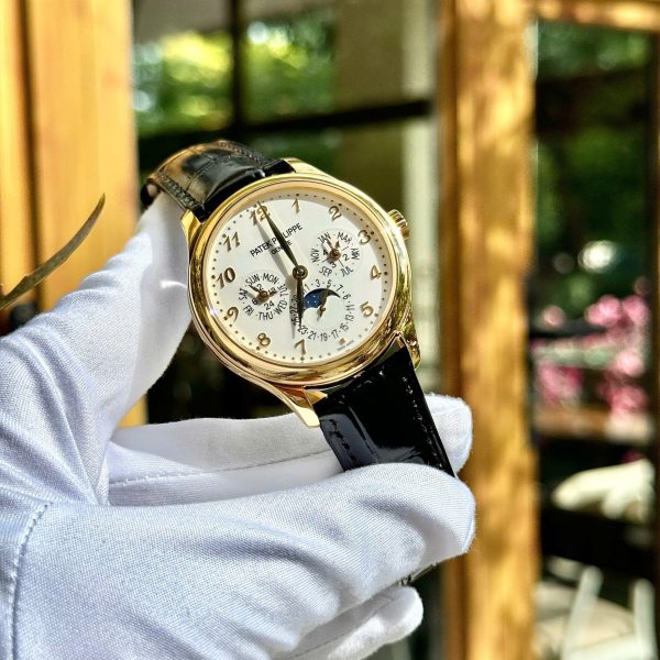 Đồng Hồ Patek Philippe Grand Complications 5327 Mặt Trắng Dây Da Replica Cao Cấp Nhà Máy 3K 40mm (2)