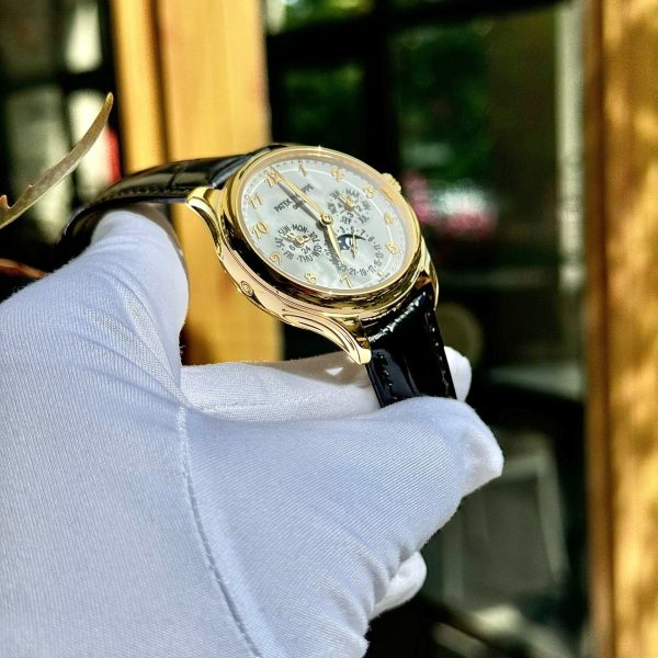 Đồng Hồ Patek Philippe Grand Complications 5327 Mặt Trắng Dây Da Replica Cao Cấp Nhà Máy 3K 40mm (2)