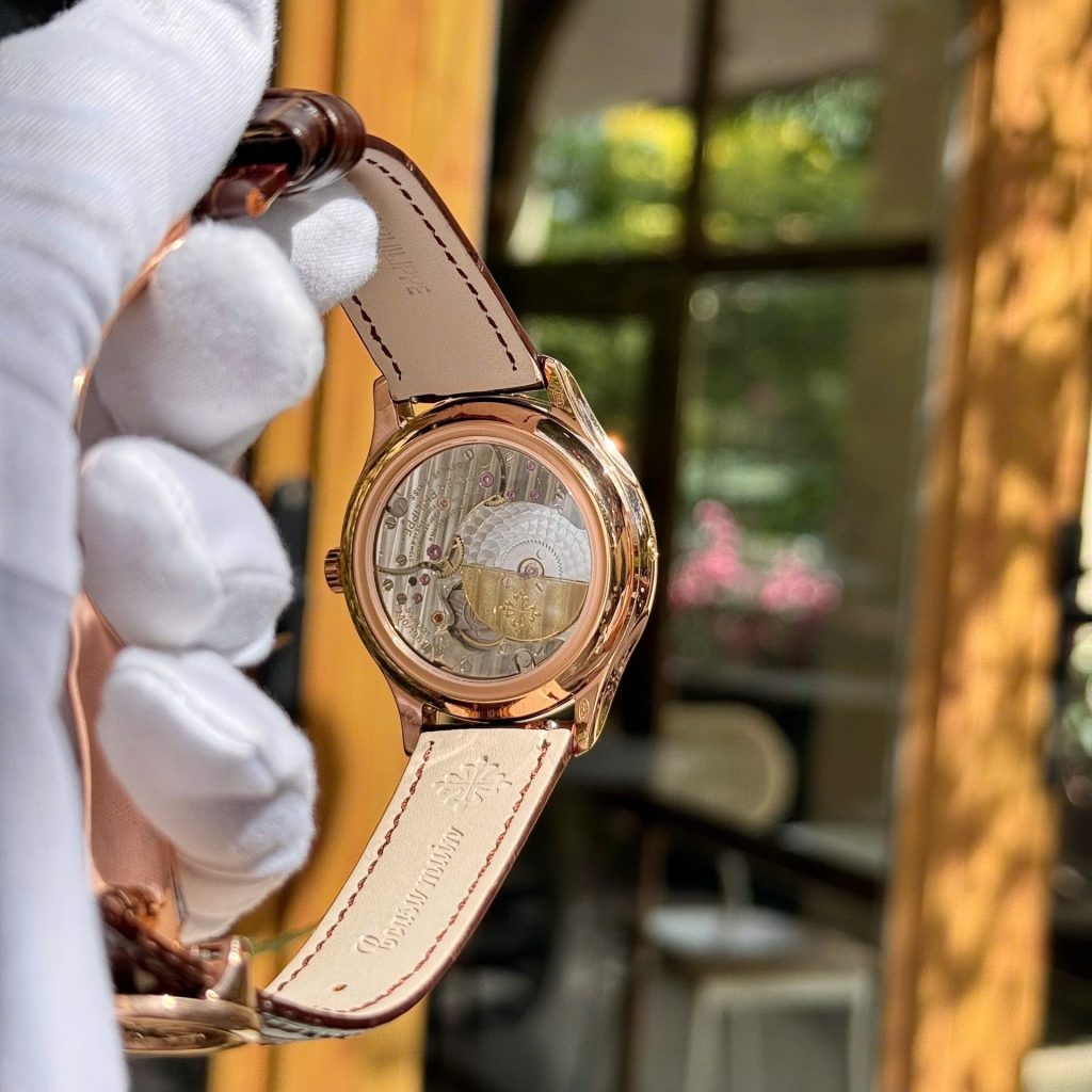 Đồng Hồ Patek Philippe Replica Cao Cấp Grand Complications 5327 Mặt Nâu Dây Da Xưởng 3K 40mm (2)
