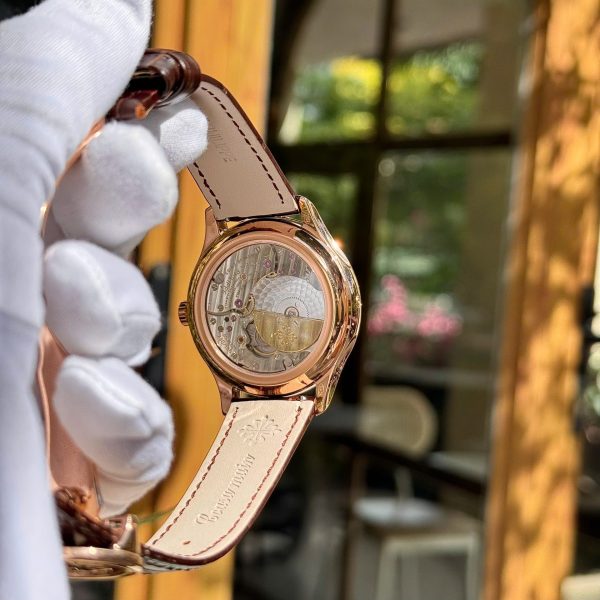 Đồng Hồ Patek Philippe Replica Cao Cấp Grand Complications 5327 Mặt Nâu Dây Da Xưởng 3K 40mm (2)