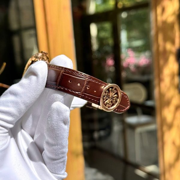 Đồng Hồ Patek Philippe Replica Cao Cấp Grand Complications 5327 Mặt Nâu Dây Da Xưởng 3K 40mm (2)