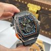 Đồng Hồ Richard Mille RM65-01 Vỏ Carbon Dây Cao Su Replica Cao Cấp 44,5×49,9mm (1)