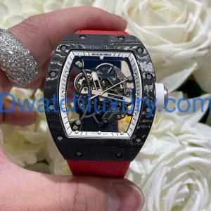 Đồng Hồ Richard Mille Tinh Chỉnh Độc Quyền RM055 Bubba Watson Carbon NTPT & Chuyển Động Vaucher 42,7x49,9mm (11)