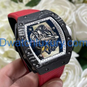 Đồng Hồ Richard Mille Tinh Chỉnh Độc Quyền RM055 Bubba Watson Carbon NTPT & Chuyển Động Vaucher 42,7x49,9mm (11)