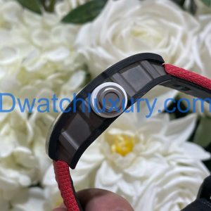 Đồng Hồ Richard Mille Tinh Chỉnh Độc Quyền RM055 Bubba Watson Carbon NTPT & Chuyển Động Vaucher 42,7x49,9mm (11)