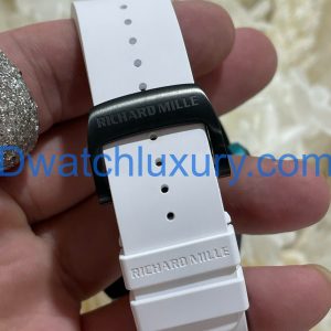 Đồng Hồ Richard Mille Tinh Chỉnh Độc Quyền RM055 Bubba Watson Gốm Trắng & Chuyển Động Vaucher 42,7x49,9mm (12)