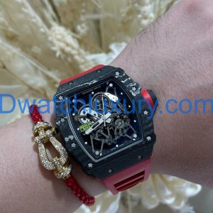 Đồng Hồ Richard Mille Tinh Chỉnh Độc Quyền RM35-02 Automatic Rafael Nadal Carbon & Chuyển Động Vaucher 44,5x49,94mm (1)