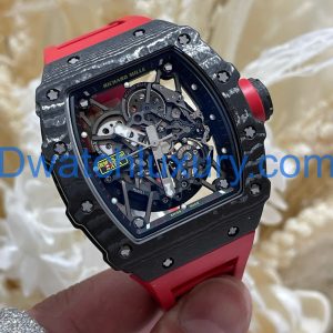 Đồng Hồ Richard Mille Tinh Chỉnh Độc Quyền RM35-02 Automatic Rafael Nadal Carbon & Chuyển Động Vaucher 44,5x49,94mm (1)