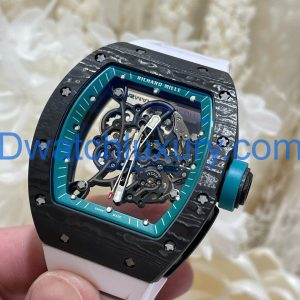 Đồng Hồ Richard Mille Tinh ChỉnhRM055 Bubba Watson Carbon NTPT & Chuyển Động Vaucher Độc Quyền 42,7x49,9mm (1)
