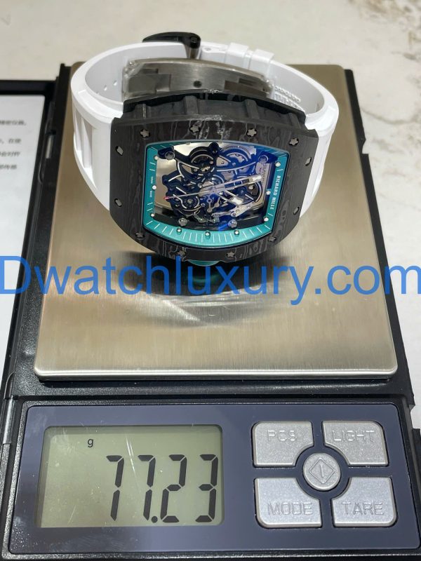 Đồng Hồ Richard Mille Tinh ChỉnhRM055 Bubba Watson Carbon NTPT & Chuyển Động Vaucher Độc Quyền 42,7x49,9mm (1)
