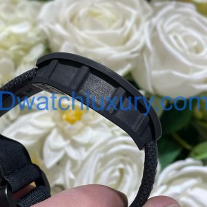 Đồng Hồ Richard Mille Tuỳ Chỉnh Độc Quyền RM055 Bubba Watson Carbon NTPT & Chuyển Động Vaucher 42,7x49,9mm (1)