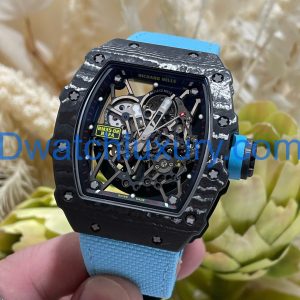 Đồng Hồ Richard Mille Tuỳ Chỉnh Độc Quyền RM35-02 Automatic Rafael Nadal Carbon & Chuyển Động Vaucher 44,5x49,94mm (9)