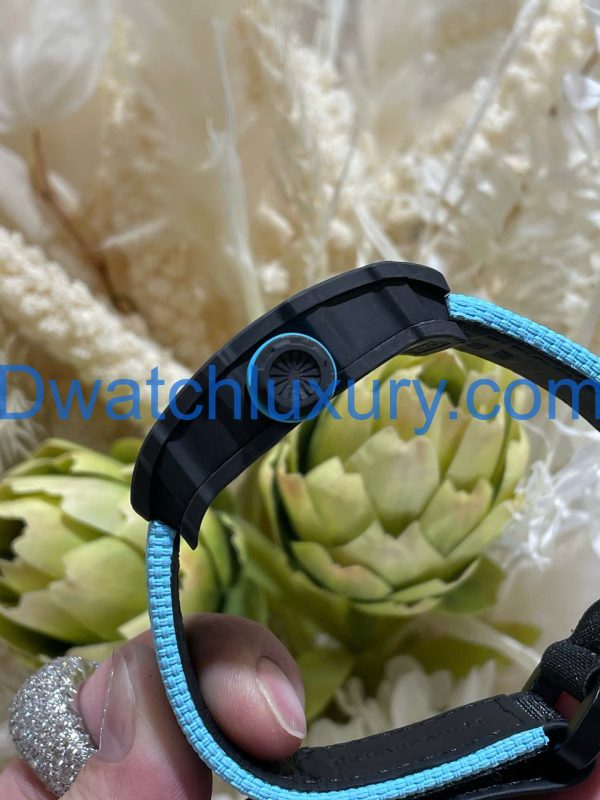 Đồng Hồ Richard Mille Tuỳ Chỉnh Độc Quyền RM35-02 Automatic Rafael Nadal Carbon & Chuyển Động Vaucher 44,5x49,94mm (9)