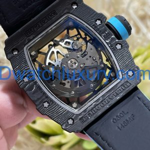 Đồng Hồ Richard Mille Tuỳ Chỉnh Độc Quyền RM35-02 Automatic Rafael Nadal Carbon & Chuyển Động Vaucher 44,5x49,94mm (9)