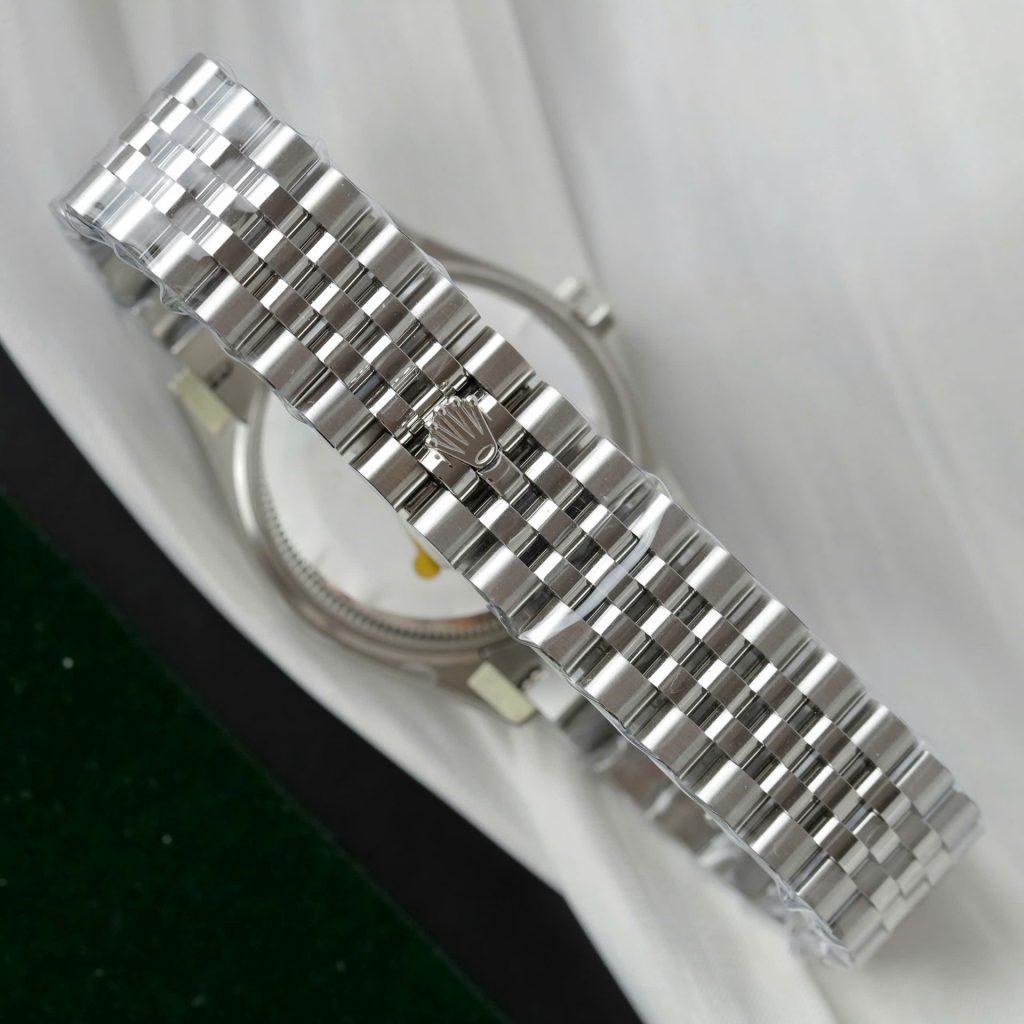 Đồng Hồ Rolex DateJust Chế Tác Mặt Số Xám Tối Dây Jubilee Xưởng THB 31mm (2)