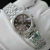 Đồng Hồ Rolex DateJust Chế Tác Mặt Số Xám Tối Dây Jubilee Xưởng THB 31mm (2)