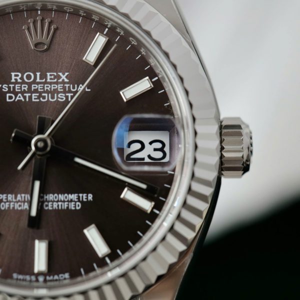 Đồng Hồ Rolex DateJust Chế Tác Mặt Số Xám Tối Dây Jubilee Xưởng THB 31mm (2)