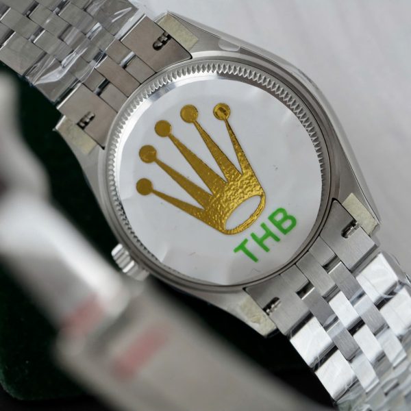Đồng Hồ Rolex DateJust Chế Tác Mặt Số Xám Tối Dây Jubilee Xưởng THB 31mm (2)