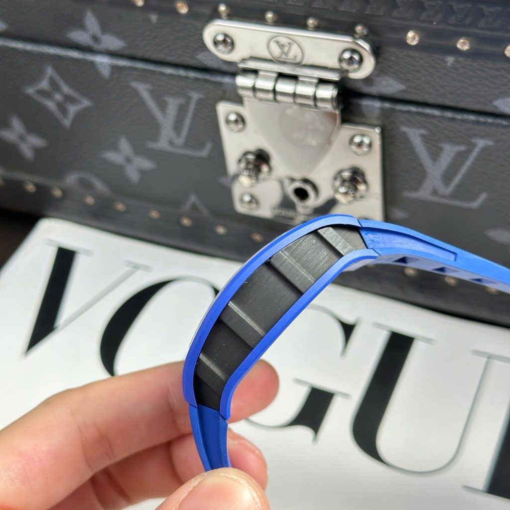 Đồng Hồ Richard Mille Chế Tác RM52-03 Paris Saint-Germain Vỏ Ceramic Màu Xanh 42 (2)