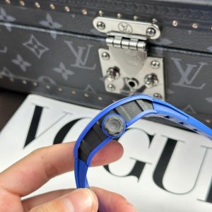 Đồng Hồ Richard Mille Chế Tác RM52-03 Paris Saint-Germain Vỏ Ceramic Màu Xanh 42 (2)