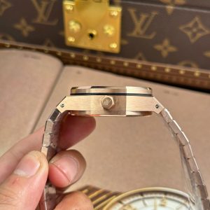 Đồng Hồ Audemars Piguet Replica 11 Royal Oak Tourbillon 26735 Mặt Lộ Cơ Mạ Vàng Hồng 41mm (1)