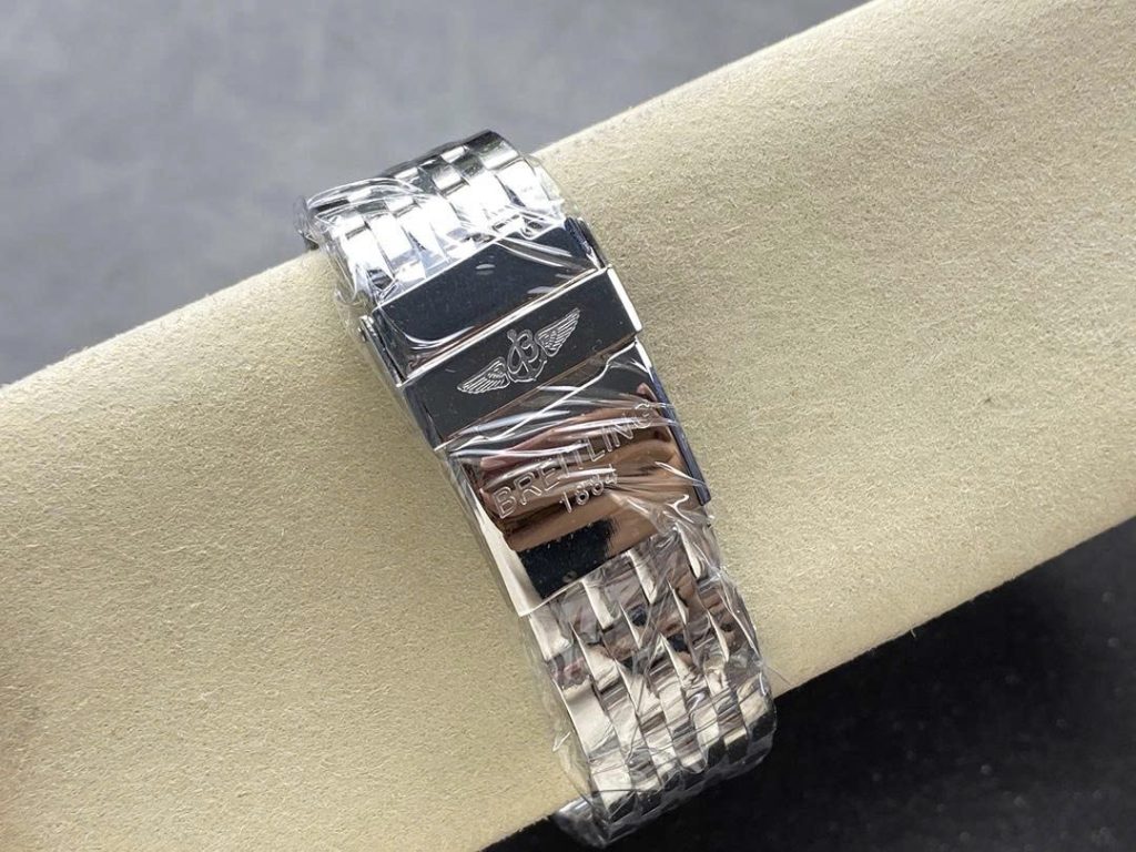 Đồng Hồ Breitling Nivitimer Replica 11 Nam Mặt Xanh Băng Máy Cơ Tự Động Thụy Sỹ 41mm (2)